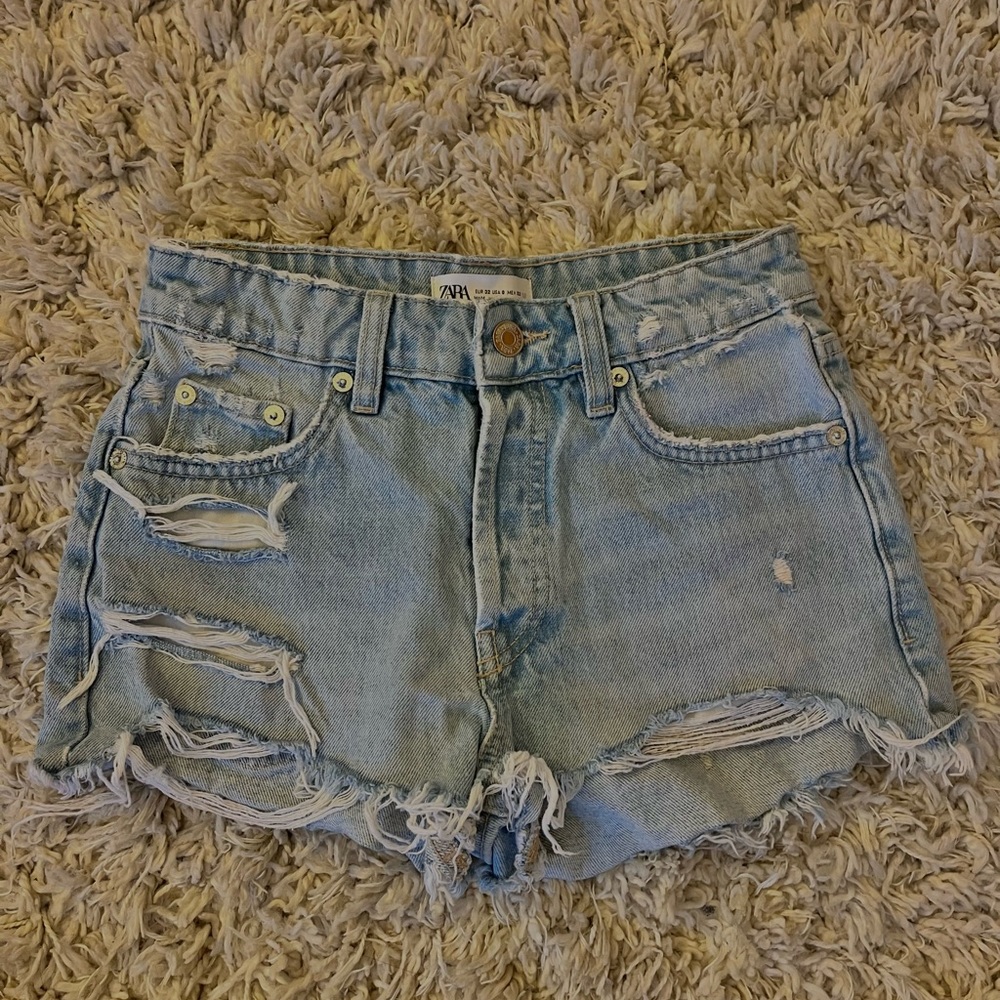 Zara jean shorts